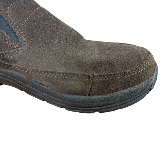 LL Bean Mens Dark Brown Casual Loafers Slip On Shoes Round Toe Suede 7 Wide main image 16